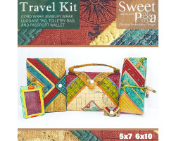 Sweet Pea Embroidery Designs CD - Travel Kit